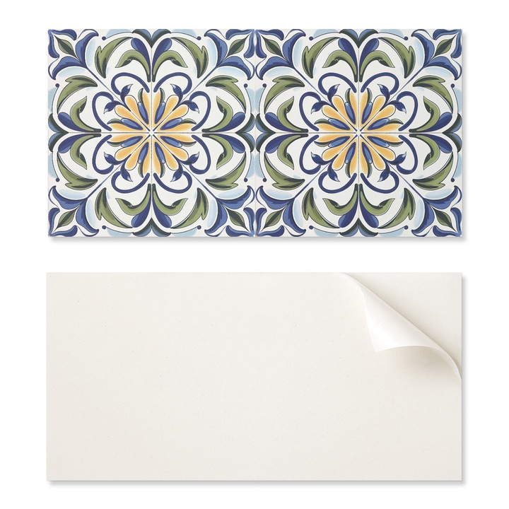 Coloray dekoratív csempék, 10 db-os készlet, 40x20cm, nedvességálló