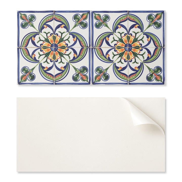 Coloray dekorációs táblák, 10 db-os szett, 40x20cm, többszínű, nedvességálló