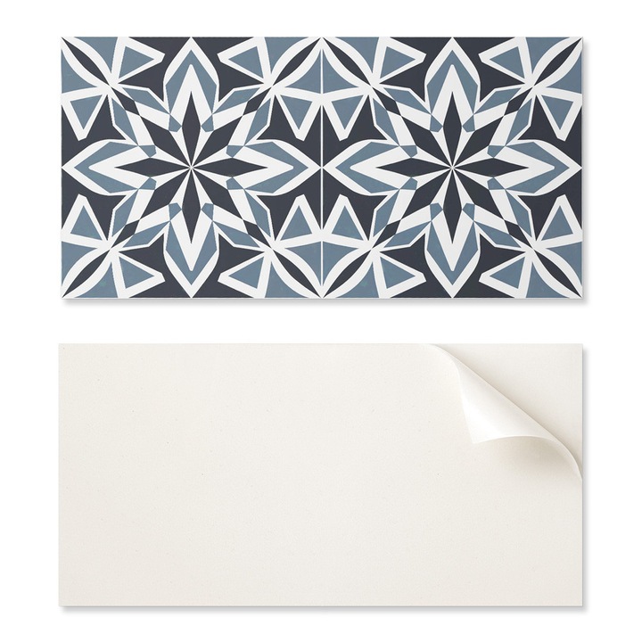 Coloray 60x30cm 6 darab dekoratív csempe készlet, nedvességálló, intenzív színek