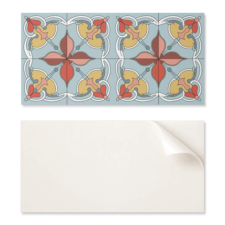 Coloray dekoratív táblák, 10 db-os készlet, 40x20cm, nedvességálló