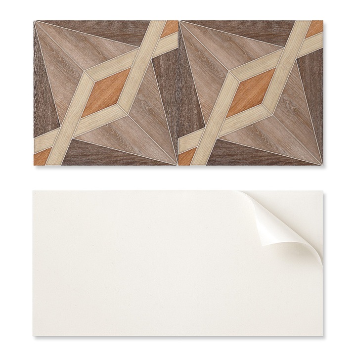 Placi decorative Coloray set 6 buc, geometric, 60x30cm, multicolor, 1,6mm