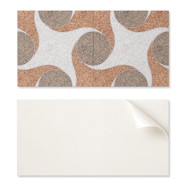 Coloray dekoratív matrica szett, 10 darab, PVC, 40x20cm, nedvességálló, intenzív színek