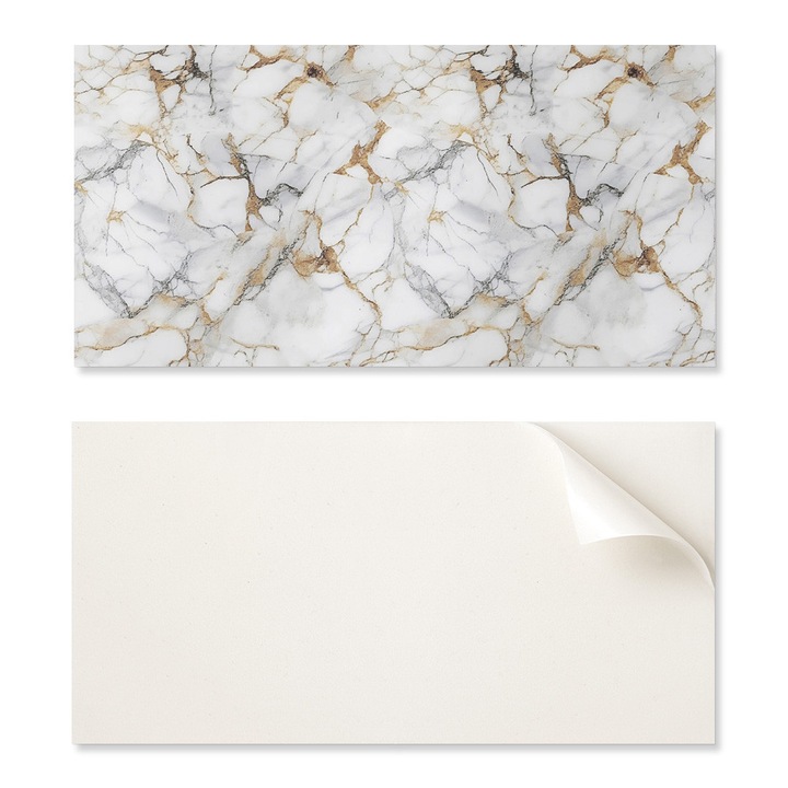 Tapéta Coloray, öntapadós vinil burkolat, 120x60cm, tartós színek, márvány minta