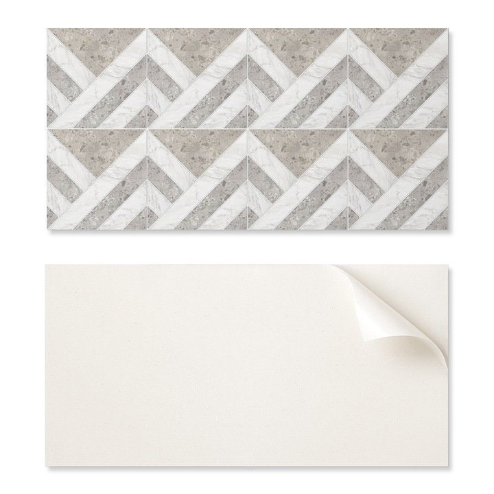 Panou decorativ Coloray, 120x60cm, PVC, rezistent la umiditate, culori intense