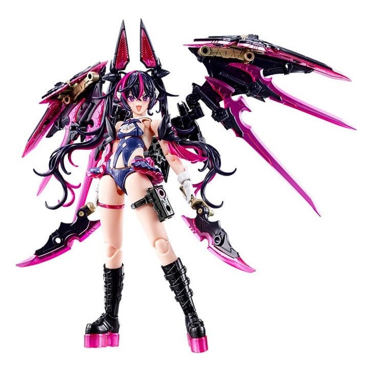 Figurina Model Kit Megami Device 1/1 Desire Maiden Raider, Kotobukiya, 18 cm, multicolor, cu parti interschimbabile