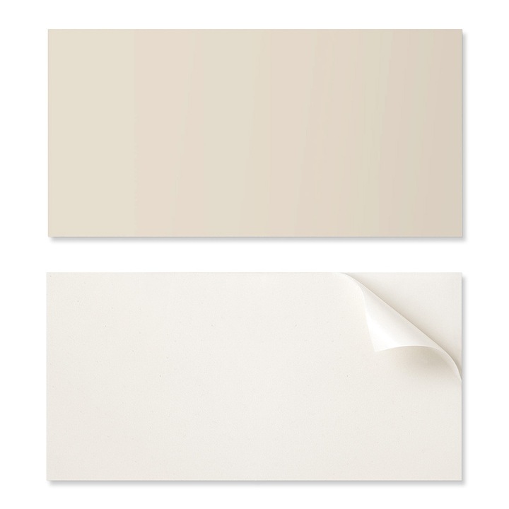 Panel decorativ din PVC Coloray, 120x60cm, bej, rezistent la umiditate