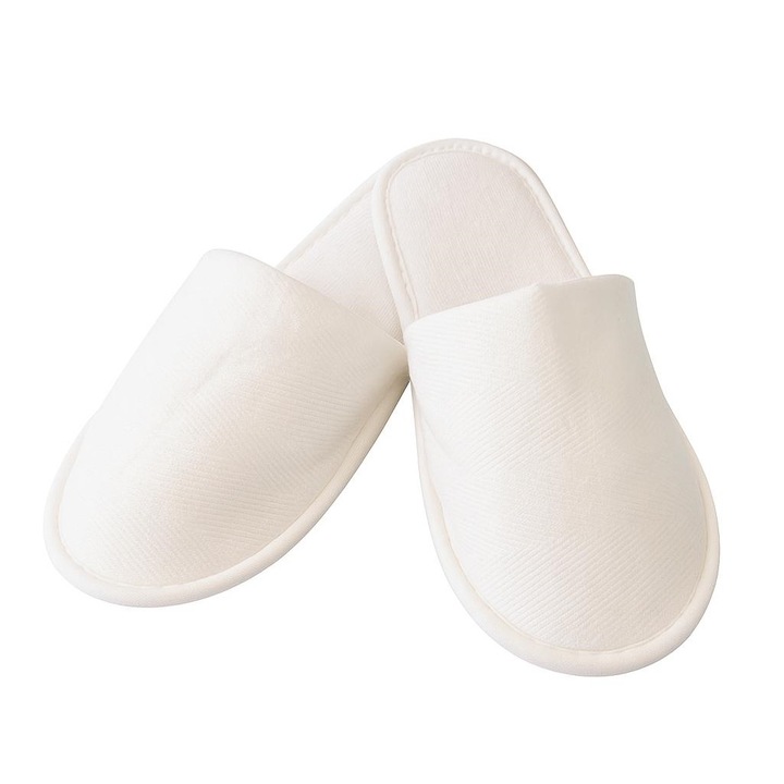 Set 20 perechi papuci Eco, AMSdwqf, Alb, 42