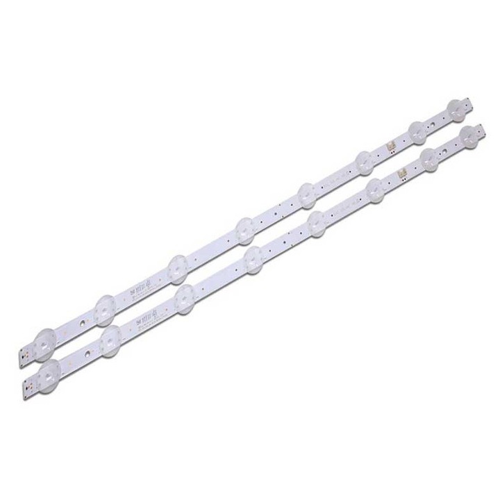 Bareta LEDuri LG 32inch, set 2buc, 8 LED, 600mm, aluminiu