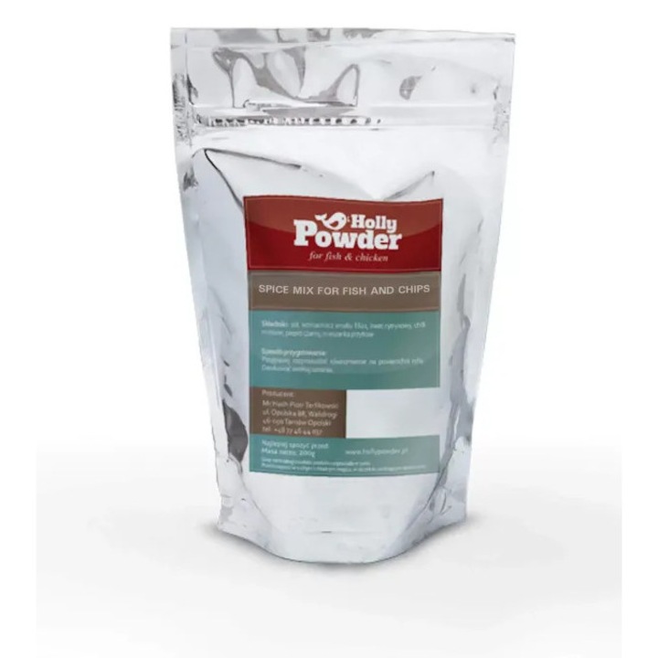 Condimente pentru Peste, Holly Powder, 200g