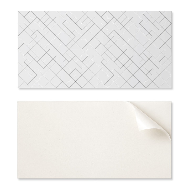 Set stickere decorative Coloray, 10 buc, abstract, multicolor, 40x20cm