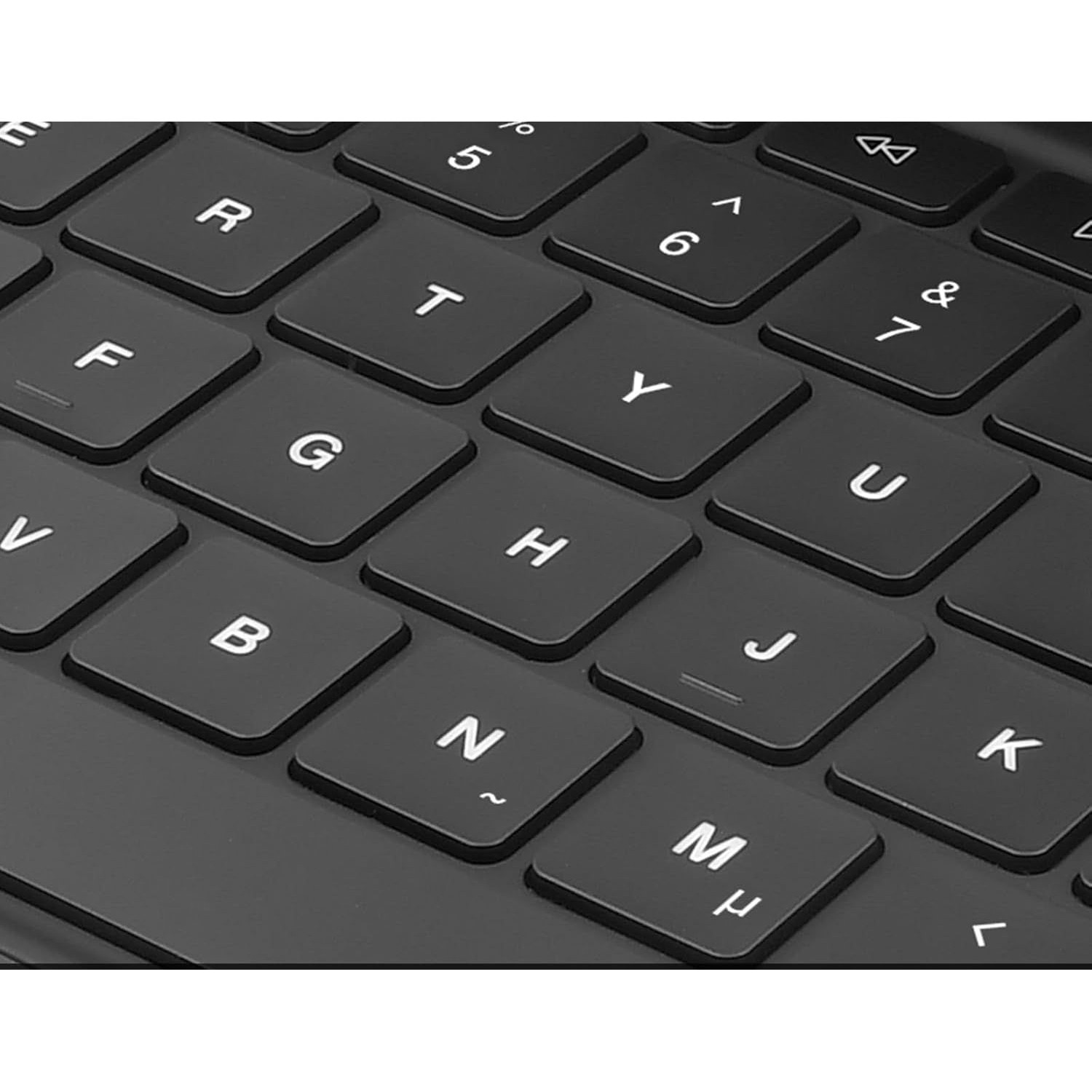 Husa tableta cu tastatura si touchpad pentru iPad Pro 12.9, model Rii HL129, design elegant, dimensiuni compacte