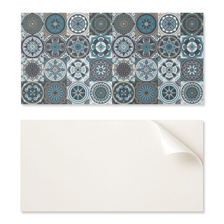 6 db dekoratív táblából álló készlet, Coloray, 60x30 cm