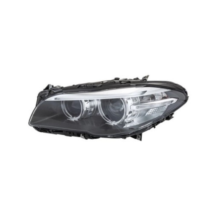 Far stanga, Xenon Bright, pentru BMW Seria 5 F10/F11 Facelift Bixenon fara AFS, Cod OEM 63117343911