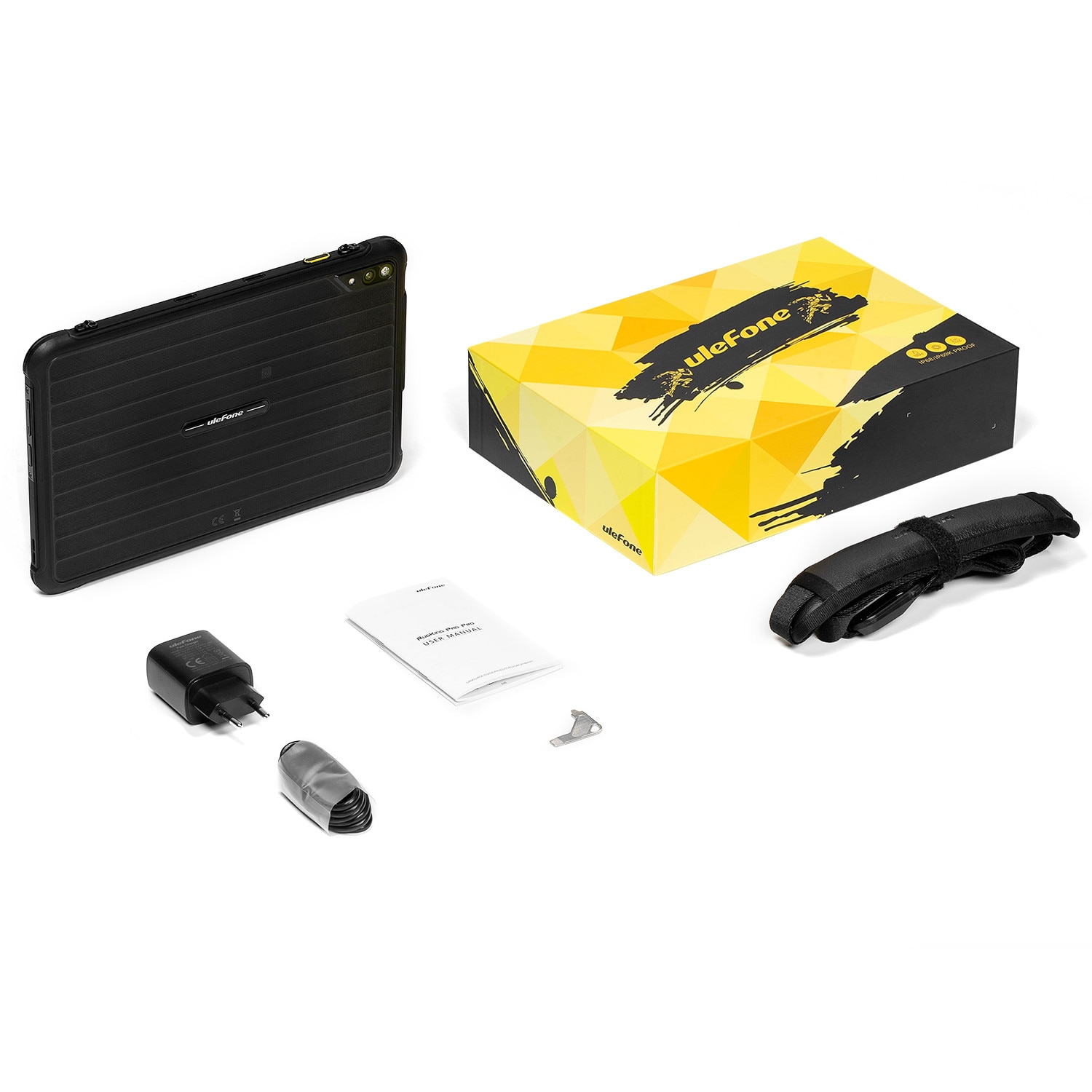Tablet Ulefone RugKing Pad 2 Pro, 10.1", 256GB, 8GB, Negru, 4G
