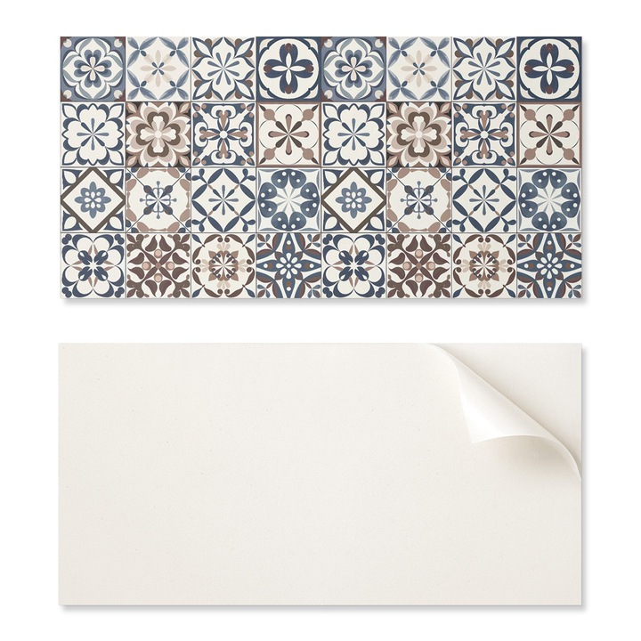 6 db dekoratív tábla készlet, Coloray, 60x30 cm