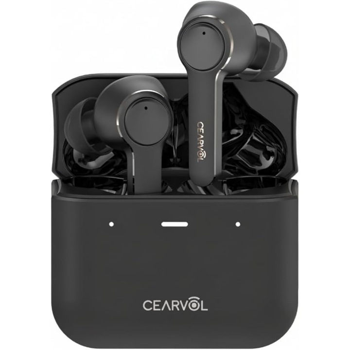 Căști Wireless Cearvol Carti Diamond X1, Bluetooth, 36 ore autonomie, rezistente la apă, set de dimensiuni variate