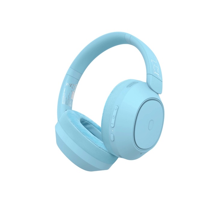 Безжични слушалки за деца с функция за шумопотискане - сини, LALARMA