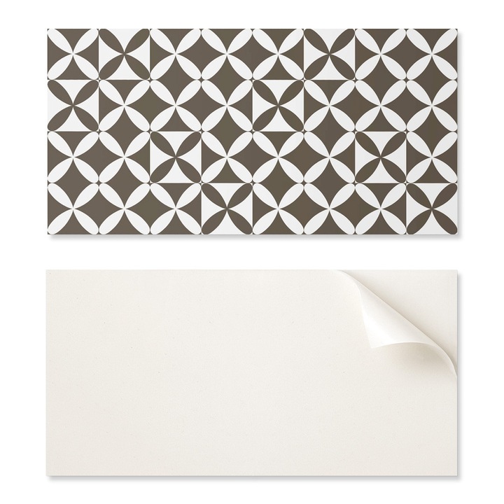 Placi decorative, Vinil, Autoadezive, Coloray Set 10 buc, 40x20cm, 1,6mm