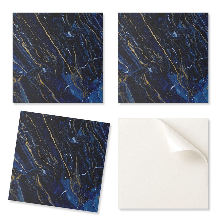 Coloray dekoratív csempekészlet, márvány motívum, 20x20 cm, 20 darab