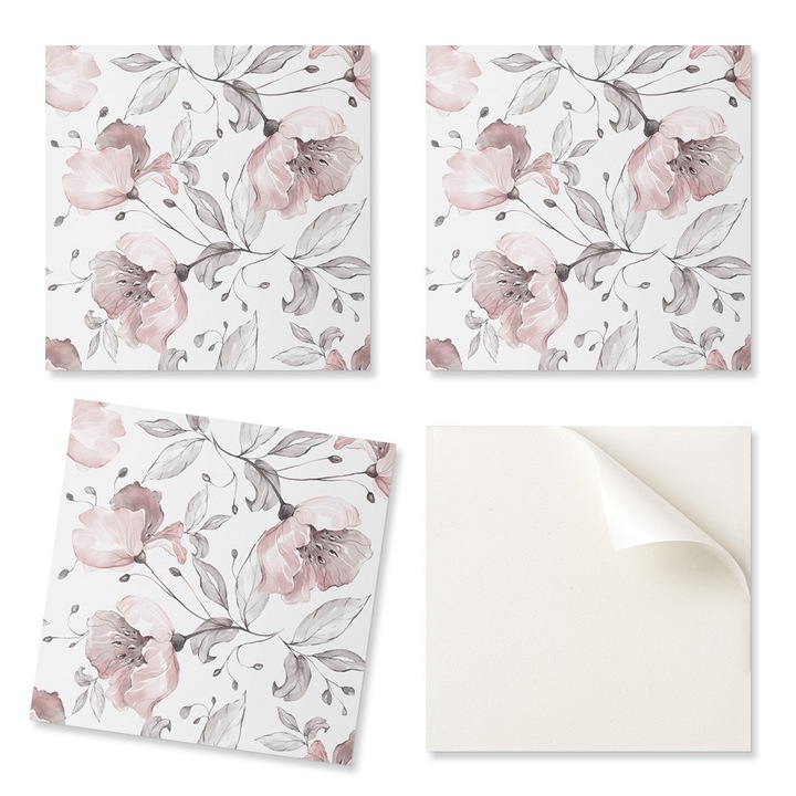 Coloray dekoratív csempék, 20x20cm, 20 darab, nedvességálló, intenzív színek