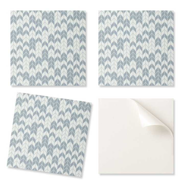 Coloray Dekoratív Matrica Készlet, 4 darab, 50x50cm, nyilak motívum, nedvességálló