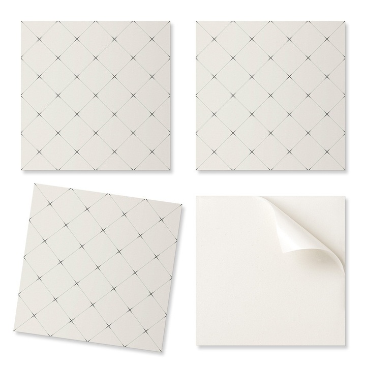 Coloray dekoratív csempe szett 20 db, 20x20cm, rombusz geometria