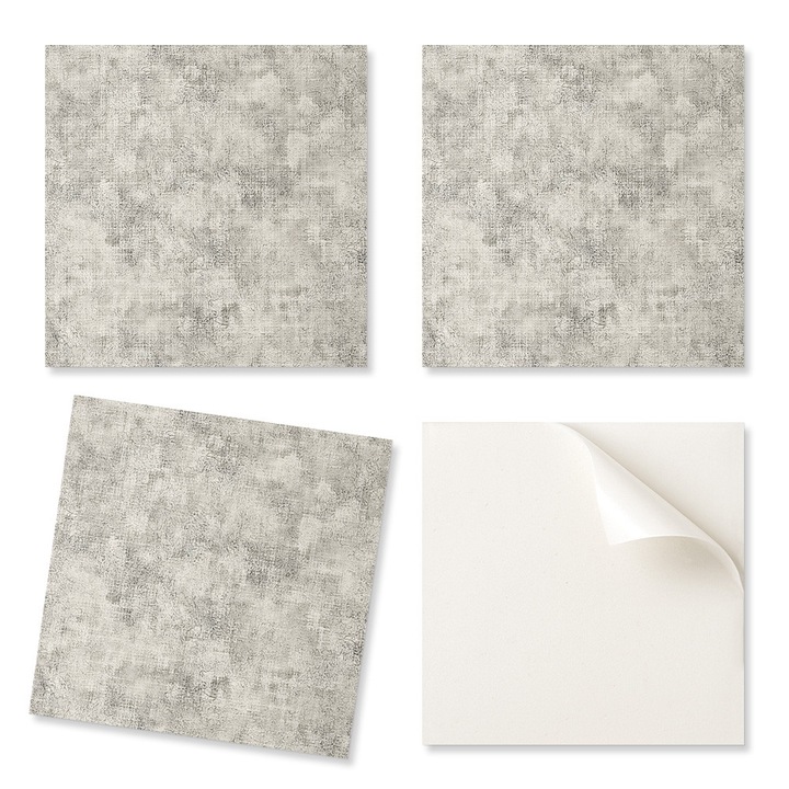 Set 9 Placi Decorative Coloray PVC 30x30cm, Rezistente la Umiditate, Culori Intense