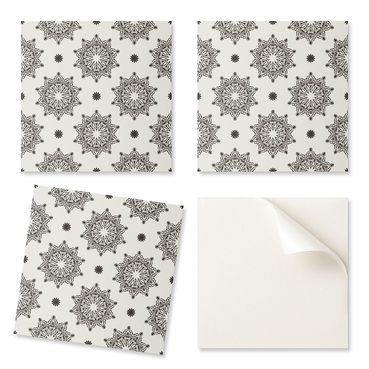 Coloray 9 darabos vinil padlólap készlet, 30x30cm, nedvességálló, többszínű