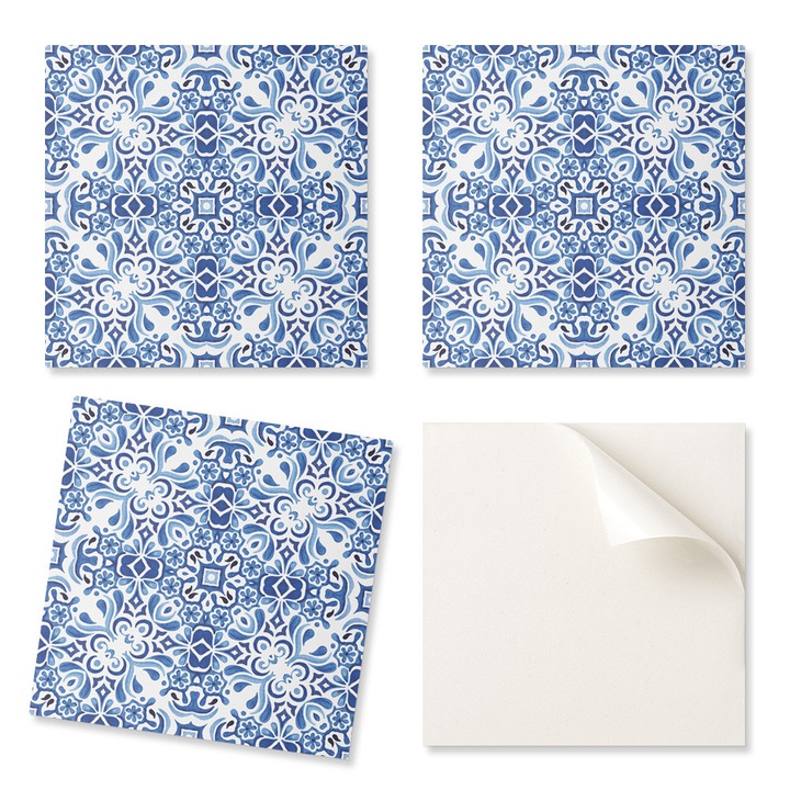 Set placi decorative Coloray, 4 bucati, 50x50cm, rezistente la umiditate