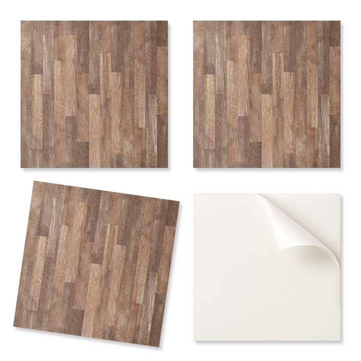 Coloray PVC lapkészlet, 20x20cm, 20 darab, nedvességálló, intenzív színek