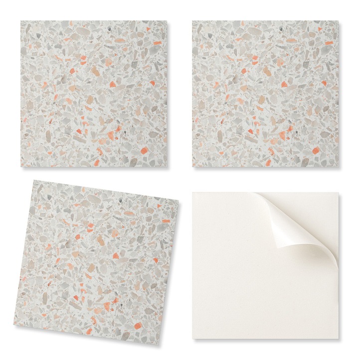 Coloray Dekoratív Csempekészlet, 20x20cm, 20 darab, nedvességálló, intenzív színek