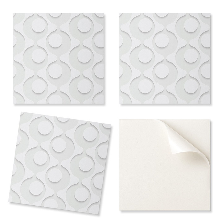 Coloray dekoratív vinil burkolólapok, 4 db, 50x50cm, 1,6mm