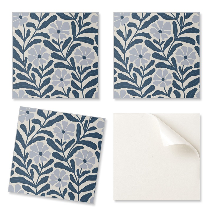 Placi decorative Coloray set 4 buc, 50x50cm, multicolor, rezistent la umiditate