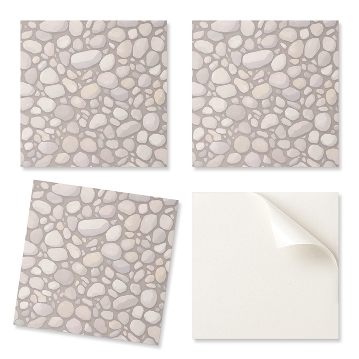 Bakelitlemez szett, Coloray, 20x20cm, bézs