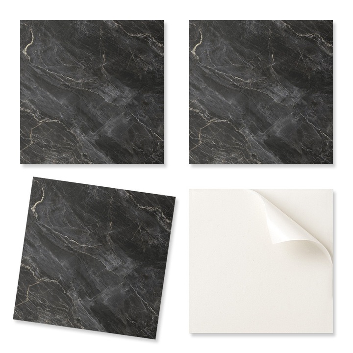 Coloray PVC dekoratív lapok, elegáns márvány, 50x50cm, 4 darab