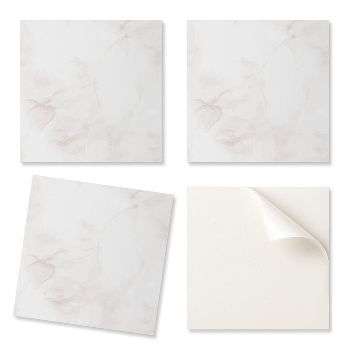 Coloray PVC dekoratív lapok, 4 db, 50x50cm, márvány mintás, nedvességálló