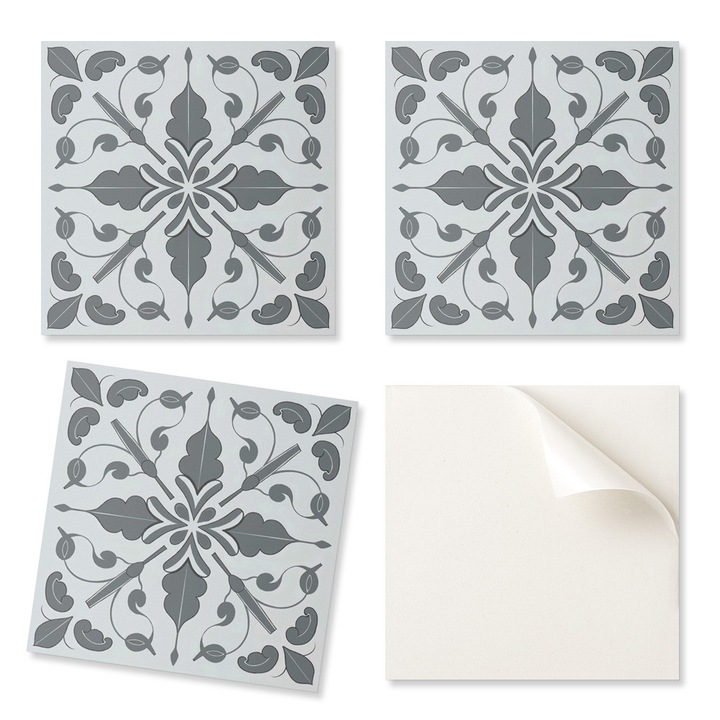 Coloray dekoratív tábla szett, 20 db, PVC, 20x20cm, nedvességálló, intenzív színek