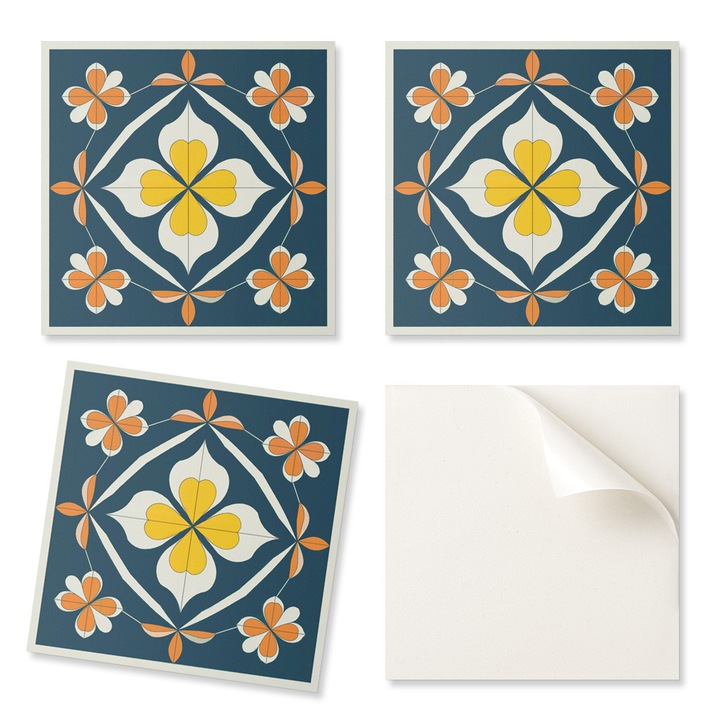 Díszítő lapok, Coloray, 50x50cm, Virágos