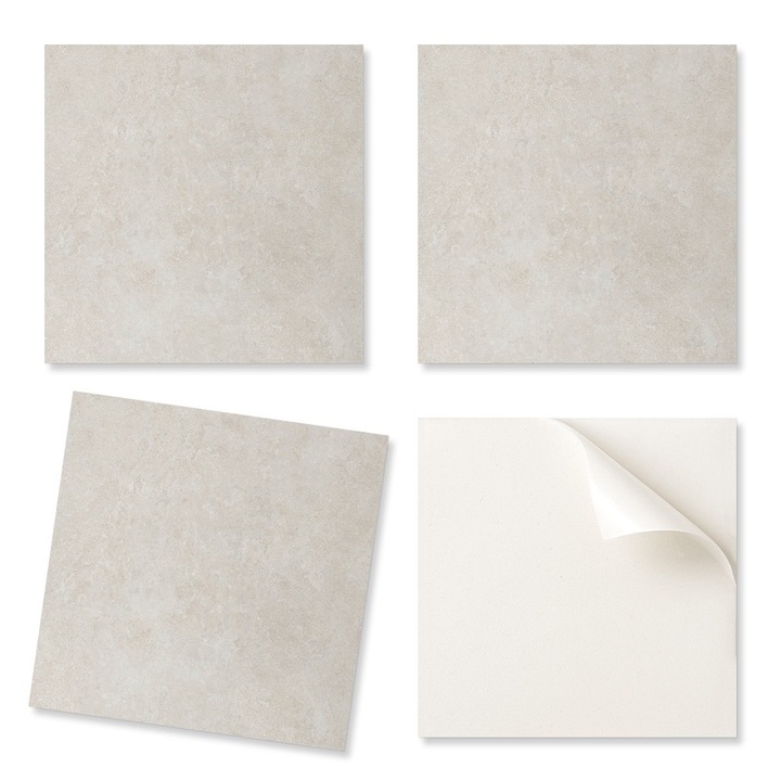 Lambriuri Coloray, set 4 bucati, PVC, 50x50cm, grosime 1,6mm, multicolor