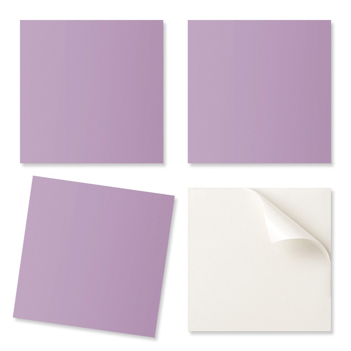 Placi decorative, Coloray, 50x50cm, Vinil, Violet deschis