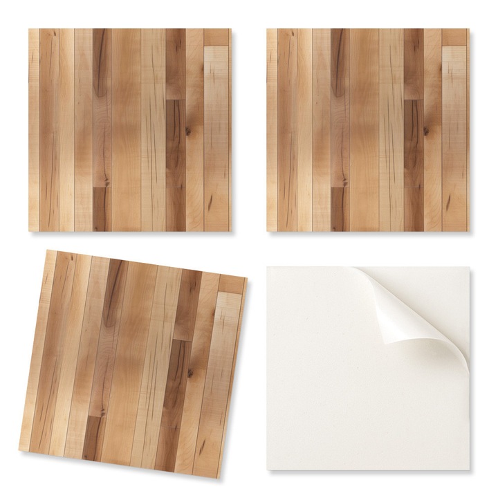 Coloray dekorációs csempék, 4 darab, 50x50cm, nedvességálló