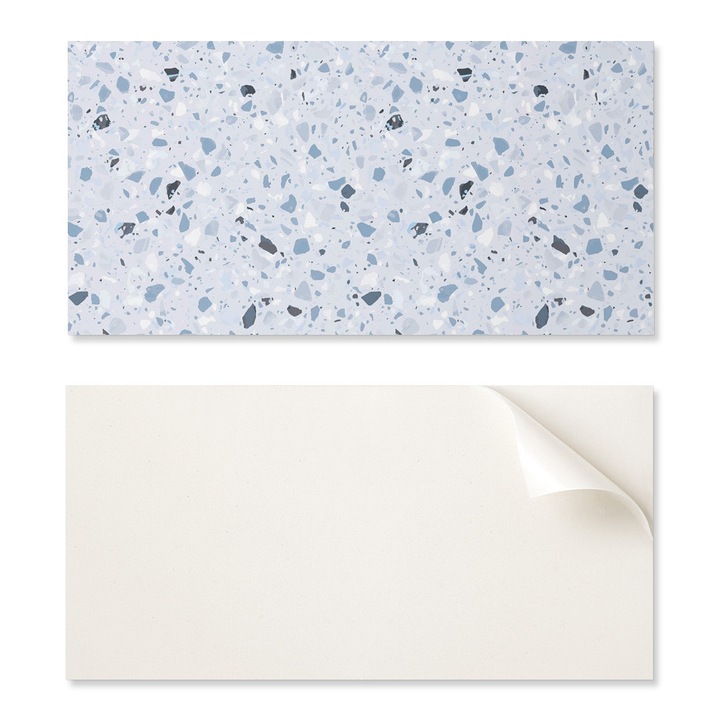 Coloray dekoratív csempe, 10 db-os készlet, 40x20cm, többszínű, nedvességálló