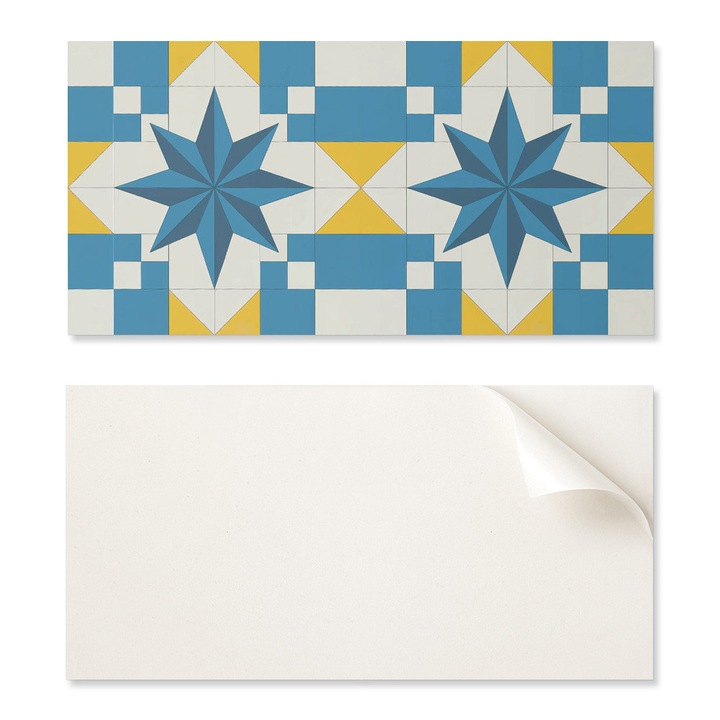 Coloray dekorációs táblák, 10 db-os készlet, 40x20cm, nedvességálló