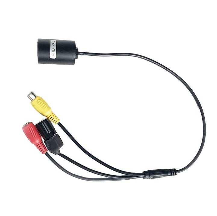 Camera de supraveghere Secutek, M2C2302C, 2MP, IP68, iluminare LED, unghi larg 140°, dimensiuni 23x35mm