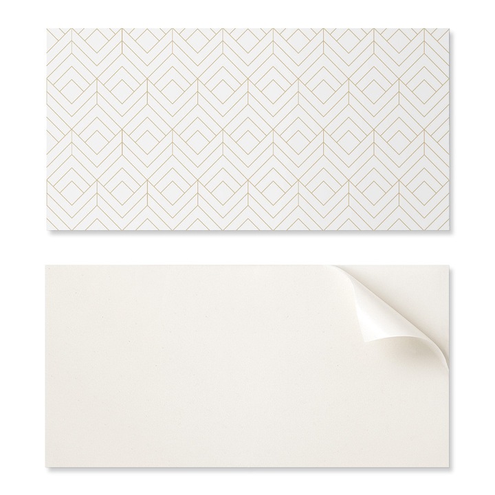 Placi decorative Coloray, geometric, 6x60x30cm, multicolor, 1,6mm, 6 bucati