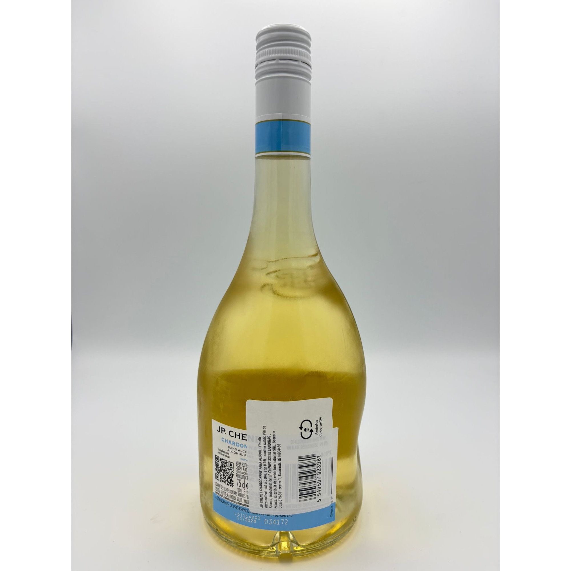 Vin Alb JP Chenet Chardonnay, fara alcool, 0.75l - eMAG.ro