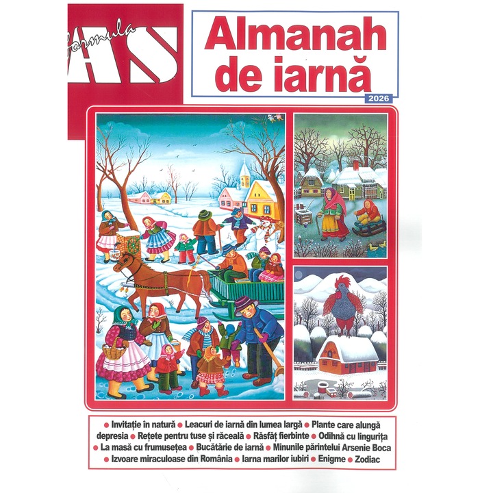 Almanah de iarna 2026, Formula AS, editura Isis