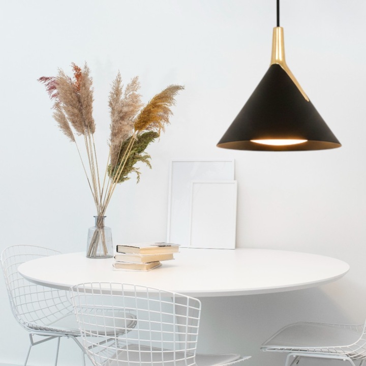 Lustra LED Sirius cafenie 8W/630LM 3000K, 6500K