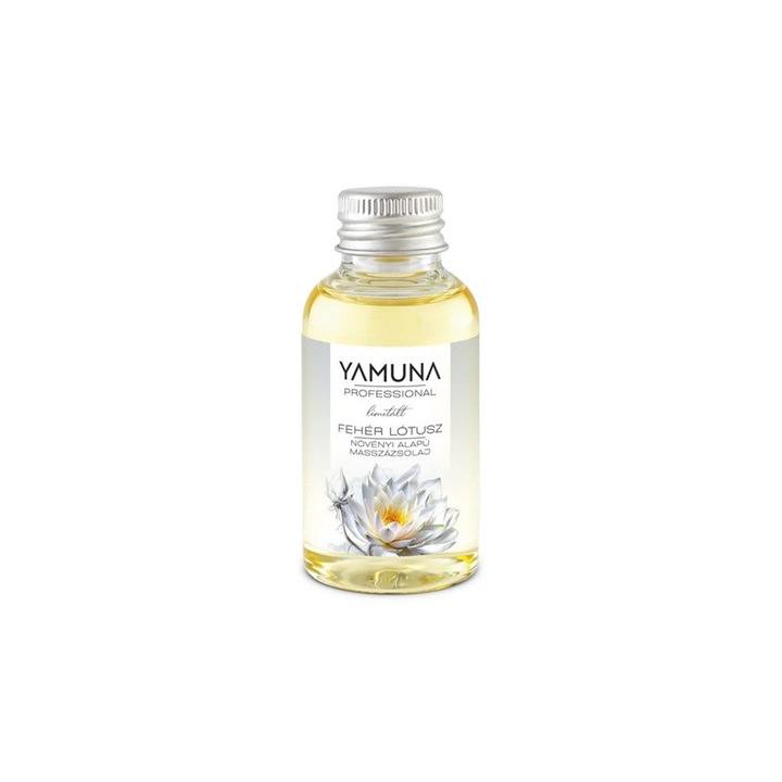 Ulei de masaj din plante si lotus alb Yamuna 50 ml