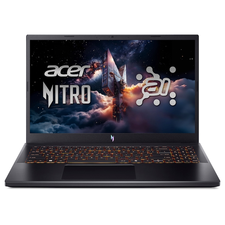 Лаптоп Acer Nitro V 15 AI ANV15-42-R723, NH.U32EX.005, 15.6", AMD Ryzen 7 7445HS (6-ядрен), NVIDIA GeForce RTX 3050 (6GB GDDR6), 16GB 5600MHz (1x16GB) DDR5, Черен